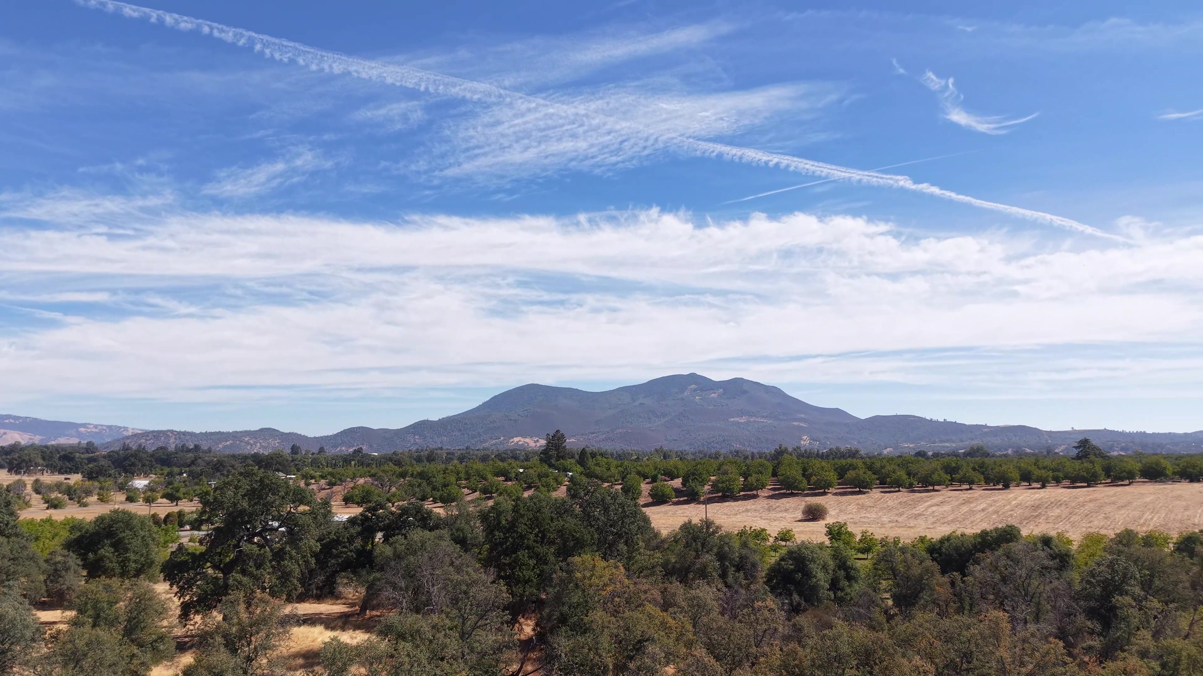 Mt. Konocti above the Lake County landscape, captured by HawkiPix